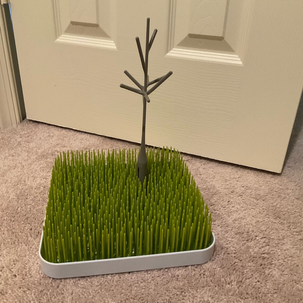 Boon Tree and Grass Baby Bottle Drying Rack